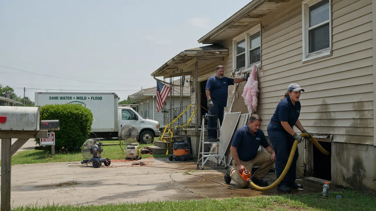 Water Damage Repair in Frontenac, KS near me